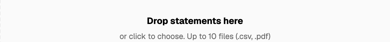 Drop statements here